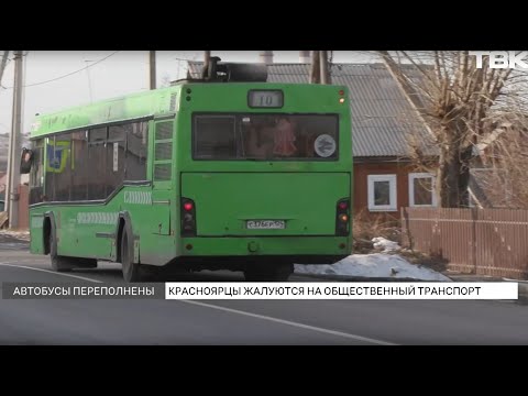 Видео: Большие интервалы и теснота в салоне: что не так с красноярским автобусами?
