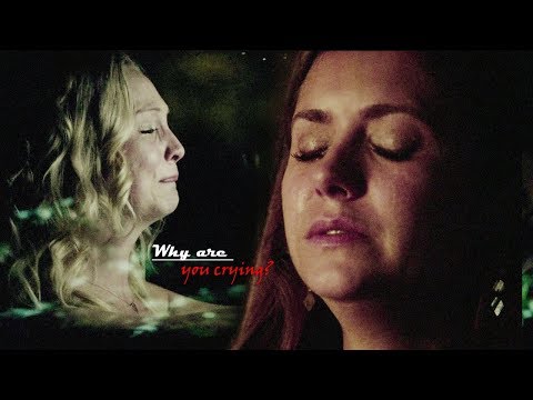 Видео: Елена & Деймон, Кэролайн & Стефан ►Почему ты плачешь?