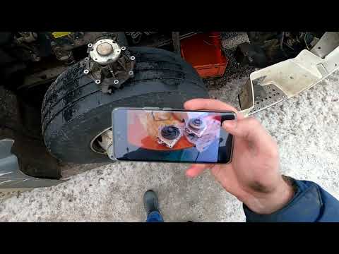 Видео: #158 Потекла помпа в Литве, замена помпы на MAN TGA 430 D2066.