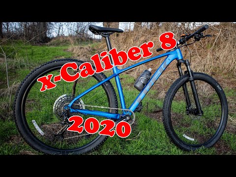 Видео: МТБ велосипед Trek x-caliber 8 2020 года, небольшой обзор.