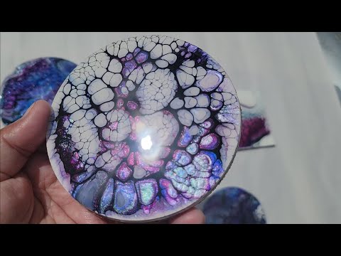 Видео: Возвращаемся к основам! Рецепт с лучшим кружевом! Акриловая заливка. Абстрактное искусство.