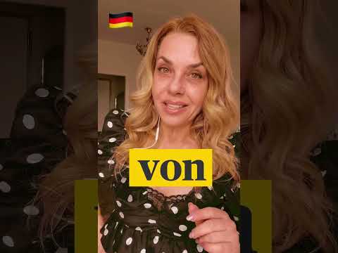 Видео: VON- Präpositionen - немецкий предлог von значения - Deutsche Sprache