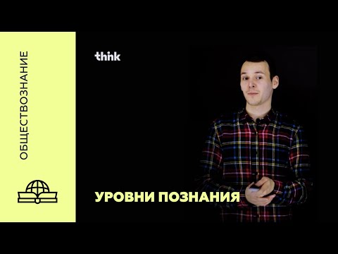 Видео: Уровни познания | Обществознание