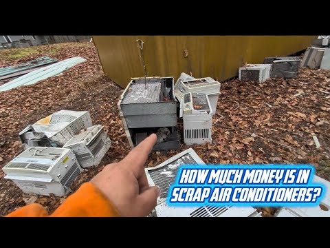 Видео: Я разбираю 117 старых кондиционеров. Сколько денег можно заработать?