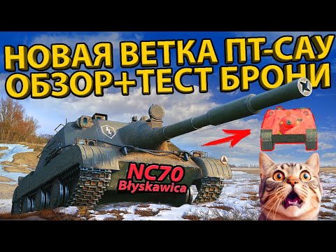 Видео: ОБЗОР ВЕТКИ ПОЛЬСКИХ ПТ-САУ! +ТЕСТ БРОНИ! NC70 BŁYSKAWICA, SDP 60, SDP 58, SDP 57, SPD 44, SDP 40