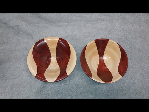Видео: Точение дерева: две чаши по цене одной