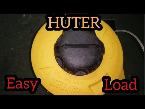 Видео: Косильная головка "Easy Load". А HUTER может !!!