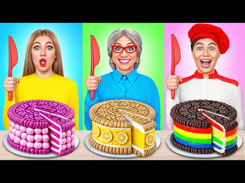Видео: Кулинарный Челлендж: Я против Бабушки | Съедобная Битва от Bubba DO Challenge