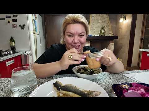 Видео: MUKBANG 🤣ЖРУ НА НОЧЬ😋РЫБА 🍽MUKBANG MANTY #мукбан#РЫБА #mukbang#pescado