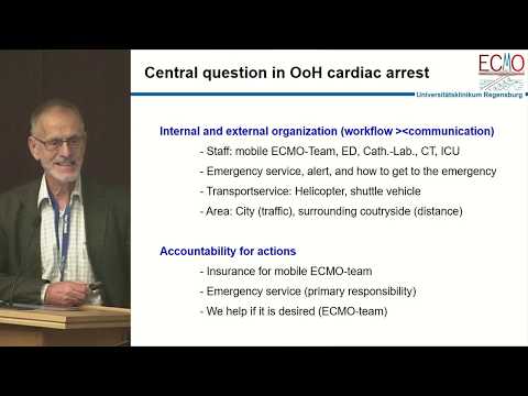 Видео: ECPR for OHCA (Внегоспитальная экстракорпоральная реанимация)