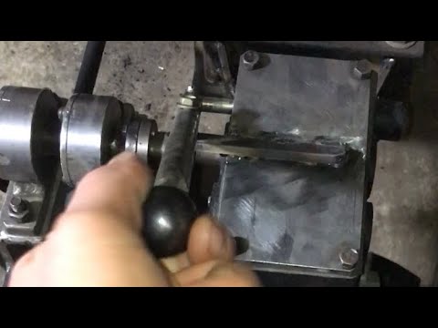 Видео: Важіль перемикання швидкостей на фрезу