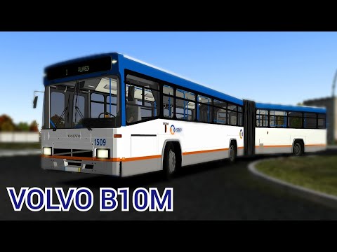 Видео: Скандинавский автобус гармошка VOLVO B10M Liepaja Omsi 2