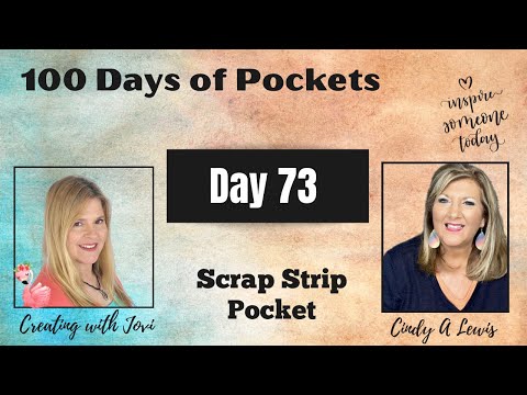 Видео: День 73 из 100 дней хлама в карманах для дневника! Карман для лоскутков