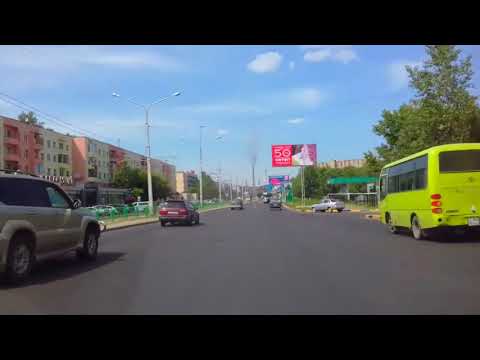 Видео: Усть-Каменогорск Проспект Абая бывша Новошкольная 2016 год