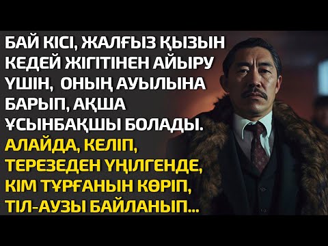 Видео: БАЙ КІСІ, ЖАЛҒЫЗ ҚЫЗЫН КЕДЕЙ ЖІГІТІНЕН АЙЫРУ ҮШІН,  ОНЫҢ АУЫЛЫНА БАРЫП АҚША ҰСЫНБАҚШЫ БОЛАДЫ. АЛАЙДА