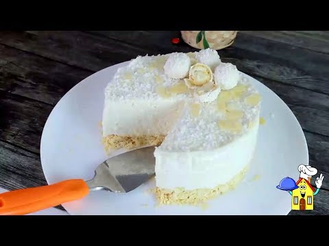 Видео: Торт Без Выпечки Рафаэлло! Все очень просто и Вкусно!