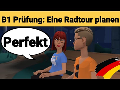 Видео: Устный экзамен по немецкому языку B1 | Совместное планирование/Диалог | Устная речь, часть 3