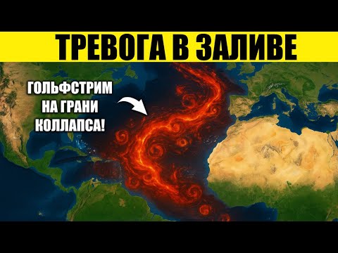 Видео: ТРЕВОГА 2025: Гольфстрим подаёт признаки коллапса