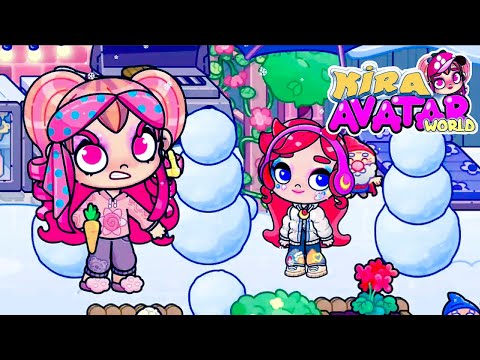 Видео: ССОРА КИРЫ и АНИ из-за СНЕГА   Avatar World | Pazu