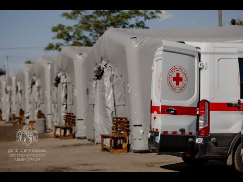 Видео: Транзитный центр для эвакуированных в Павлограде переехал на новую локацию