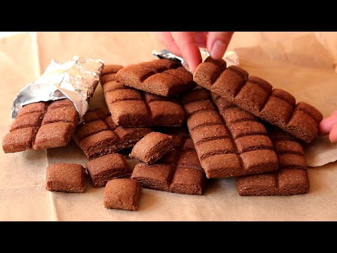 Видео: Новинка!🍫 ПЕЧЕНЬЕ "ШОКОЛАД" за 5 минут к Чаю! Без Формы. БЫСТРО, вкусно, доступно ! Песочное Печенье