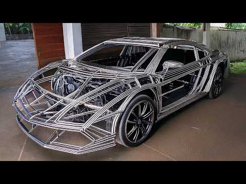Видео: 1000 ЧАСОВ РАБОТЫ. СОТНИ ДЕТАЛЕЙ. ЧЕЛОВЕК. LAMBORGHINI. ОТ @HAISUPERCAR