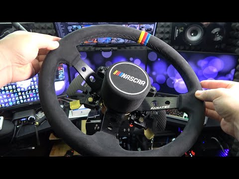 Видео: Обзор Fanatec Podium Steering Wheel NASCAR - КОГДА СТИЛЬНО НЕ ЗНАЧИТ ФУНКЦИОНАЛЬНО
