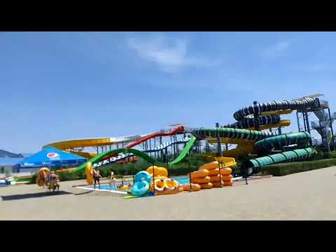 Видео: аквапарк в Коблево 2024