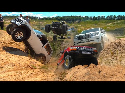 Видео: УАЗ на 3UZ поехал за ДЖИПОМ и ПЕРЕВЕРНУЛСЯ