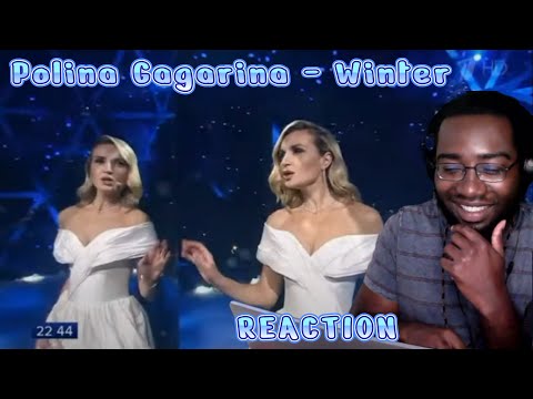 Видео: Polina Gagarina - Winter Полина Гагарина - Зима PERFORMANCE REACTION! #polinagagarina #reaction