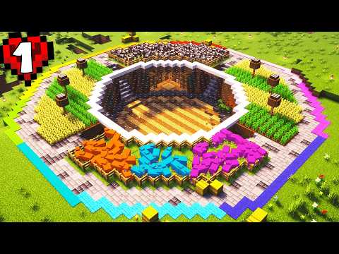 Видео: Это Лучший Старт В Майнкрафт Хардкор