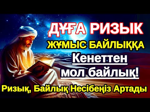 Видео: 10 МИНУТ КЕЙІН СІЗ ҚҰРМАЙ АҚША АЛАСЫЗ, Алла бүкіл тілеуіңді, АЛУДЫ СҰРАҢЫЗ,Байлық Несібеңіз Артады!