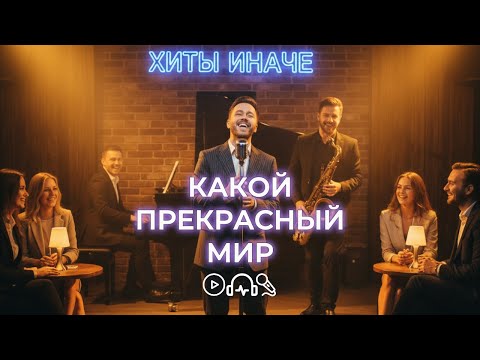 Видео: Какой прекрасный мир | ХИТЫ ИНАЧЕ (Джаз аудио)
