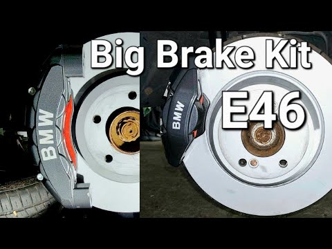 Видео: Обновление тормозного комплекта BMW e46 Big Brake Kit