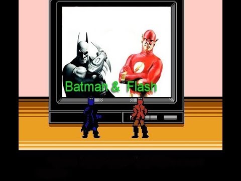 Видео: проходим Batman and  Flash NES