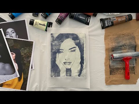 Видео: Как создать успешный перенос изображений с помощью гелевой печати