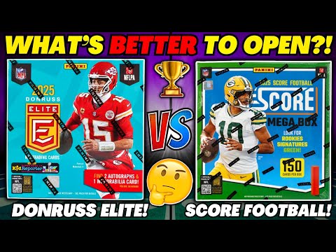 Видео: *ЧТО ЛУЧШЕ?!🤔 2025 DONRUSS ELITE против SCORE FOOTBALL MEGA BOX BATTLE!🏈