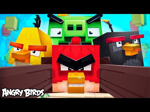 Видео: 😱 100 ДНЕЙ ANGRY BIRDS в Майнкрафт! Кабан и Добрый!