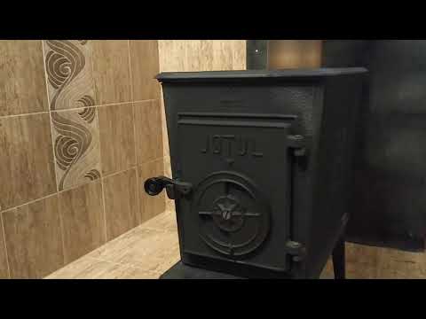 Видео: Обзор печи Jotul 601 n. Характеристики печи и особенности её монтажа