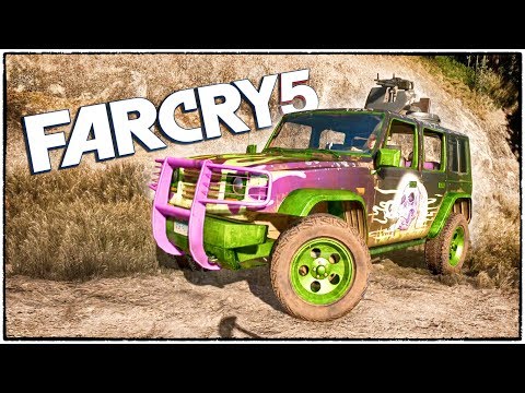 Видео: ВДВОЕМ НА ХАРДКОРЕ в Far Cry 5. Угнали крутой боевой внедорожник. (Far Cry 5 кооператив #2)