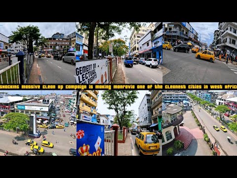 Видео: Либерия 2025 | Масштабная кампания по уборке сделает Монровию одним из самых чистых городов в Зап...