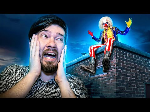 Видео: Клоун а4  нашли его дом / страшилки а4 с клоуном