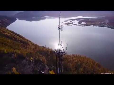 Видео: Усть  -   Среднеканская ГЭС . Магаданская обл.