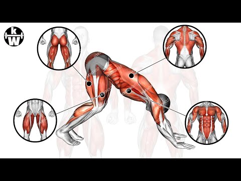 Видео: Прорабатывайте все мышцы одновременно. ➜ Высокоэффективная тренировка для всего тела