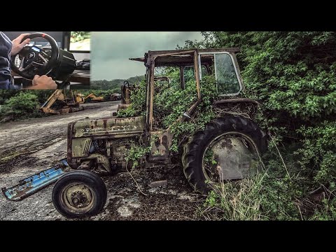 Видео: Начнется ли? Старый трактор забыли на 32 года | Farming Simulator 22