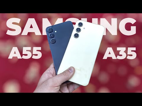 Видео: Samsung Galaxy A55 против Galaxy A35: какой лучше? Полноценное сравнение двух бестселлеров