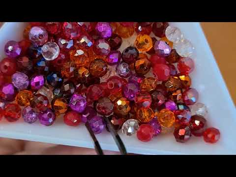 Видео: AliExpress🛒 Бусины, биконусы, фурнитура