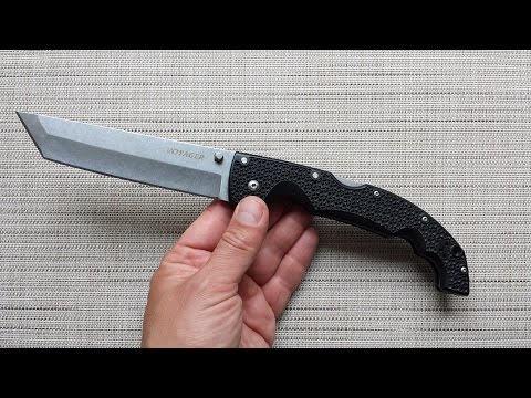 Видео: Нож VOYAGER XL TANTO Cold Steel