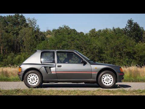 Видео: Peugeot 205 T16: сверхредкий дорожный автомобиль Homologation Special - Davide Cironi