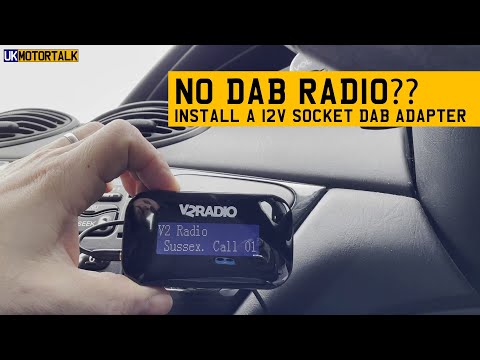 Видео: Нет DAB-радио? Вот простая установка 12-вольтовой розетки с помощью DAB-адаптера.